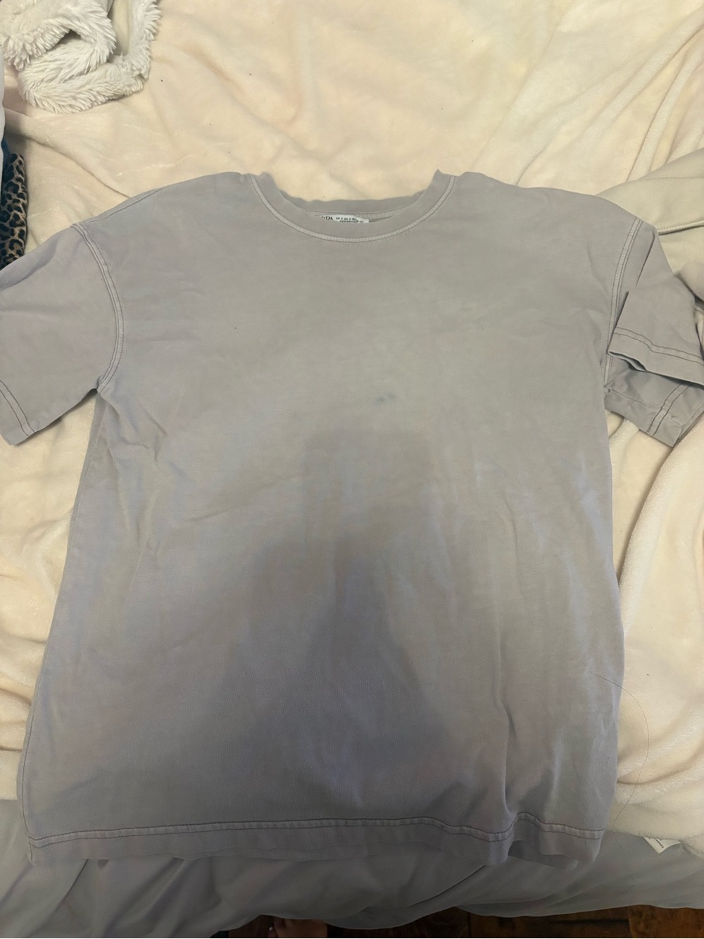 Zara Women's Short Sleeve Tee - Light Gray